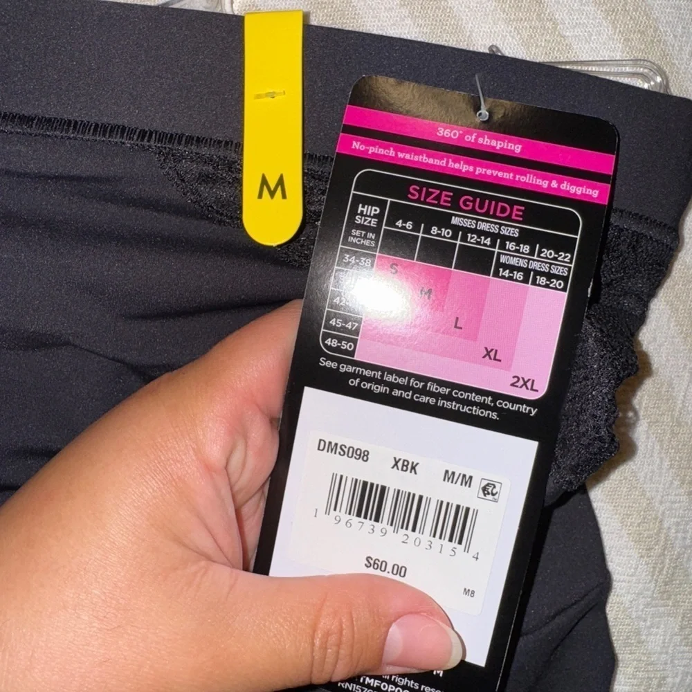 Maidenform Lace High Waist Thigh Slimmer Shapewear NWT medium
